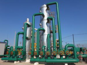 Green industrial piping